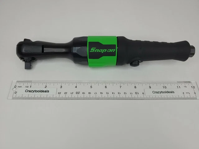 Snap On Tools NEW PTR72G (GREEN) 3/8" Drive Super-Duty Air Ratchet 5