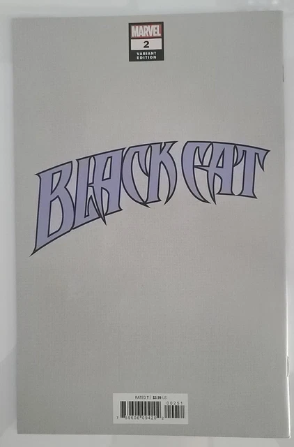 2019 Marvel Black Cat #2 J Scott Virgin Cover Variant Edition 2