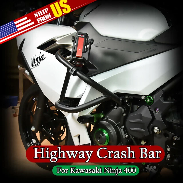 ENGINE HIGHWAY CRASH Bars Guards Frame Stunt Cage Bumper For Kawasaki