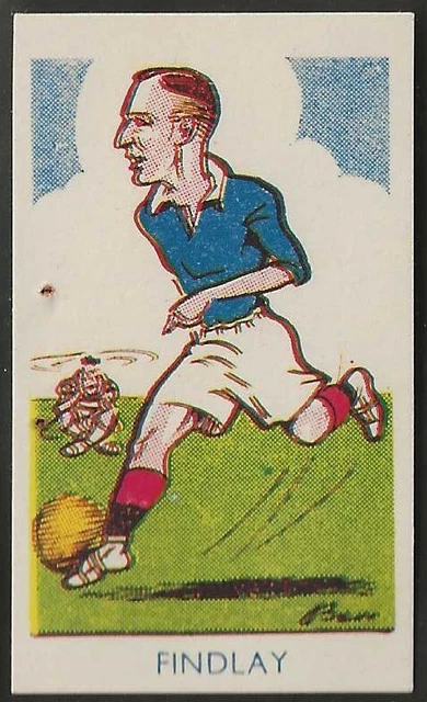 Donaldson-Sportfavoriten 1953-#033- Fussball - Rangers - Findlay
