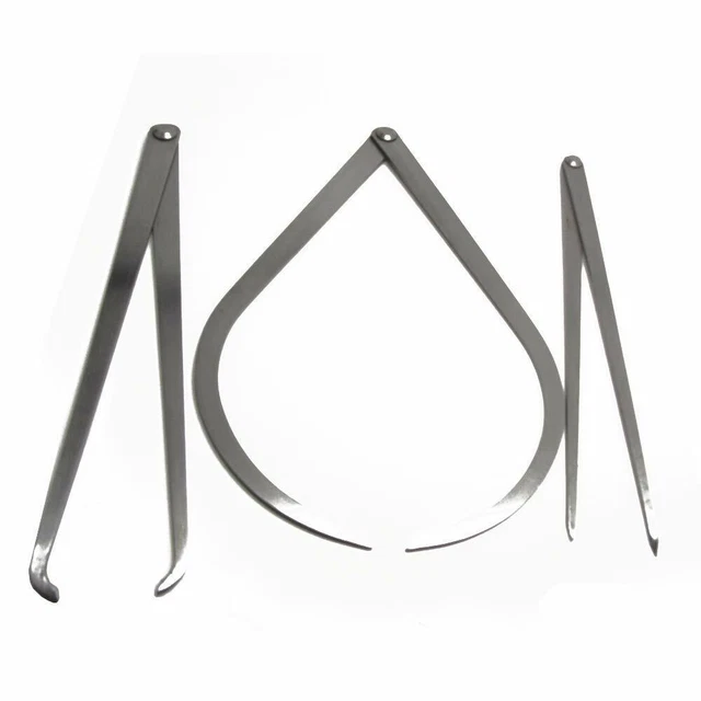 FIRM JOINT CALIPER 10" 3pc Set Inside/Outside/Divider Measuring Devices