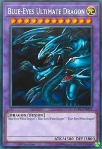 Yugioh! 1x Blue-Eyes Ultimate Dragon - LCKC-EN057 - Secret Rare - 1st Edition Ne