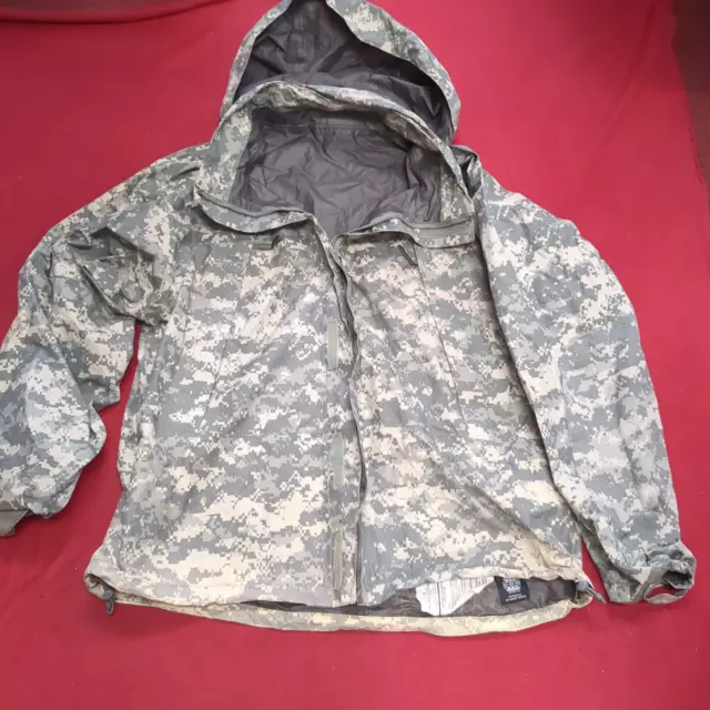 USGI Large Long ACU UCP Gen 3 III Extreme Cold/Wet Weather Jacket Used (acu-SEP2