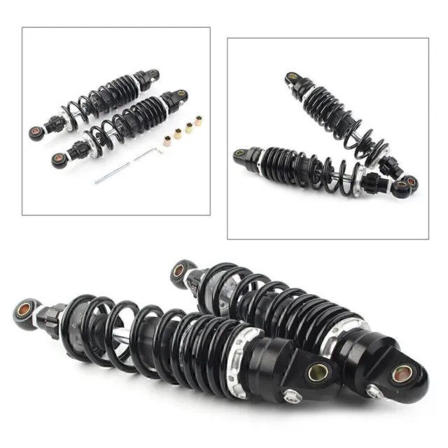 2pcs 360MM Motorcycle Rear Shock Absorber for KH125 100 RS100/125 New Black cl
