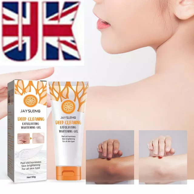 Orange Exfoliating Whitening Skin Brightening Gel Moisturizing Skin 50g Original