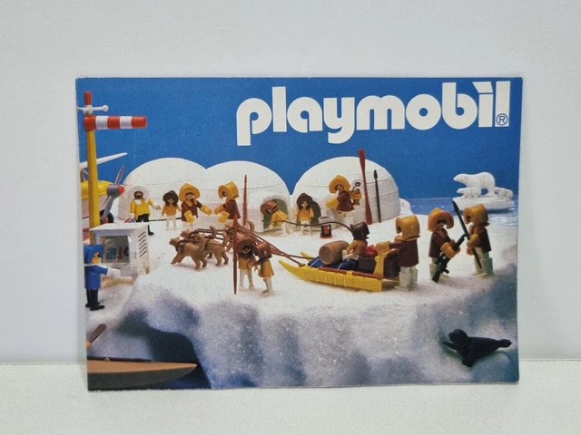 39605 Playmobil Petit Catalogue Chevaliers 1996 Bon état