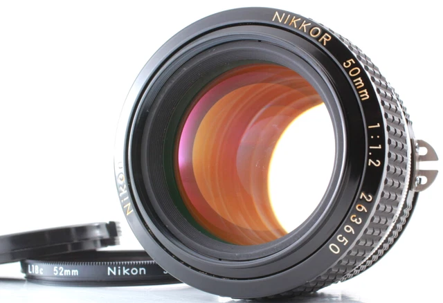 [N MINT] Nikon Nikkor Ai-s 50mm f/1.2 Standard Prime MF Lens F Mount From JAPAN