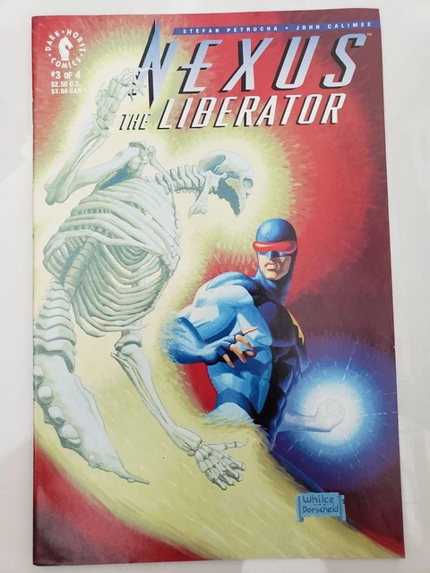 Nexus The Liberator #1-4 (1992) Dark Horse Comics Full Complete Series! 3