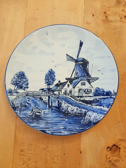 Assiette décorative Delft