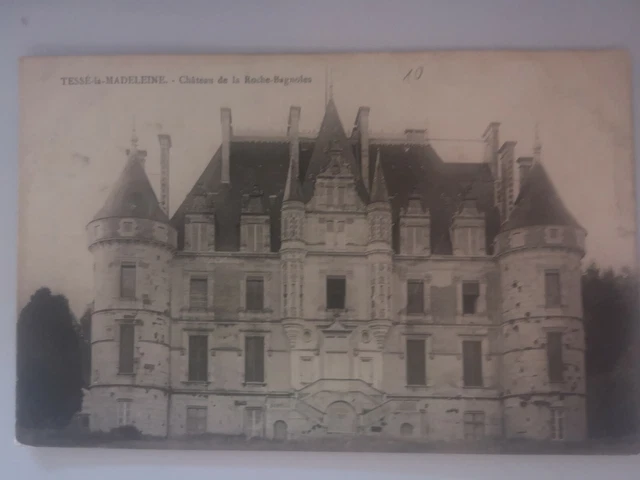 CPA - 61 TESSE-la-MADELEINE - Château de la Roche-Bagnoles