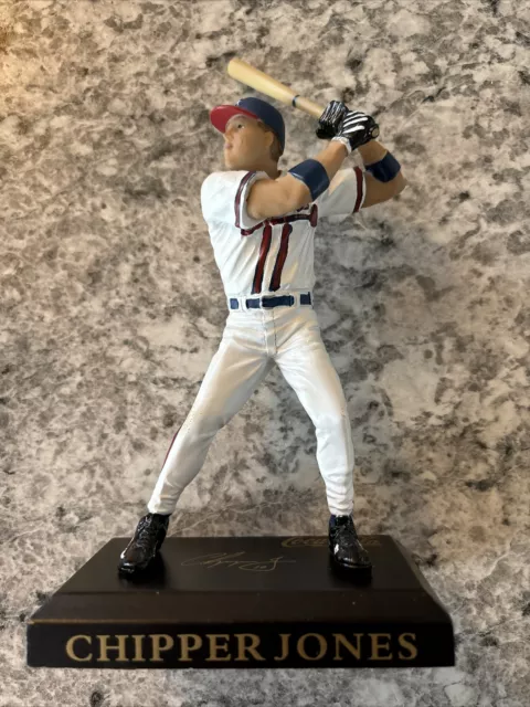 Chipper Jones Coca Cola Figurine Limited Edition 9524 Of 15000