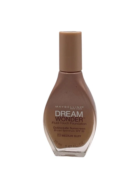Maybelline Dream Wonder Fluid-Touch Foundation , 80 Medium Buff