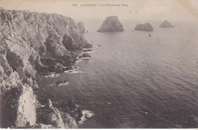 Cpa Camaret La Pointe Des Pois