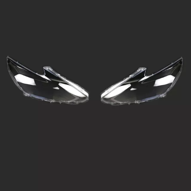 Pair For Teana 2016-2018 Headlight Lens Cover Shell Transparent Auto Replacement