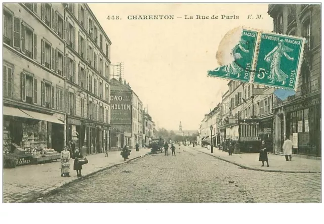 94.CHARENTON.n°19451.LA RUE DE PARIS