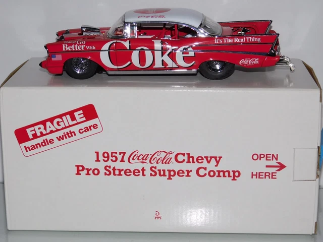 DANBURY MINT 1957 Chevy Pro Street Super Comp 1/24 Scale DieCast