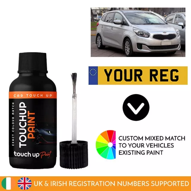 Touch Up Paint For Kia Carens By Car Registration Reg Numberplate Pen