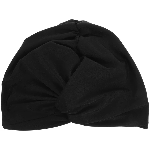 Decorative Pleated Swim Cap Hair Protection Swimming Cap Summer Swimming Pool