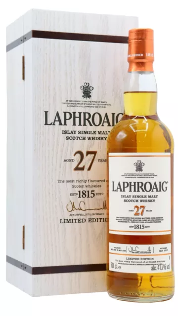 Laphroaig - Double Matured  1989 27 year old Whisky 70cl