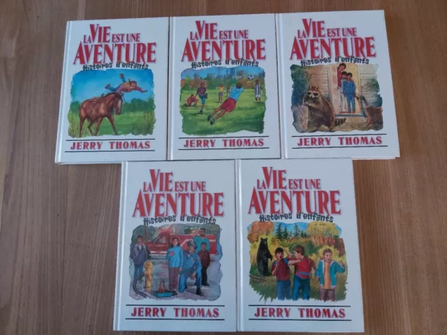 La Vie Est Une Aventure Histoires D'enfants Par Jerry Thomas 5 Tomes