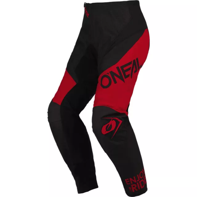 NEW Oneal Element Racewear Black/Red Motocross Dirt Bike Pants