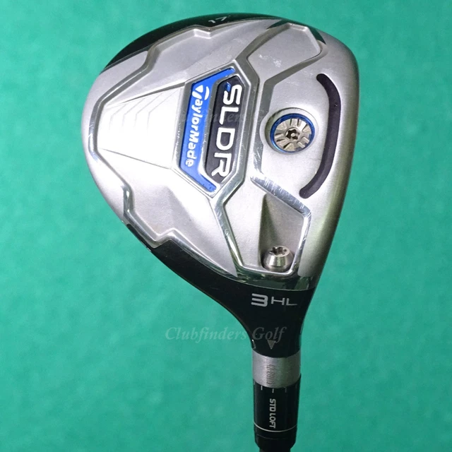 TaylorMade SLDR 17° Fairway Wood 3HL Matrix Ozik XCon 6X3 White Tie Stiff