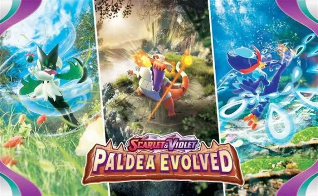 POKEMON TCG PALDEA Evolved: BAXCALIBUR Full Art Illustration Rare