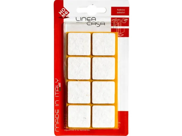 Papier 16 Feutres Autocollants 28x28 99 Blanc Home