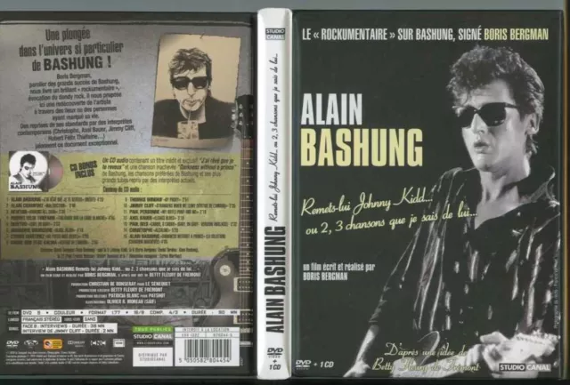 Coffret DVD + CD Alain BASHUNG Remets-lui Johnny Kidd / Boris Bergman