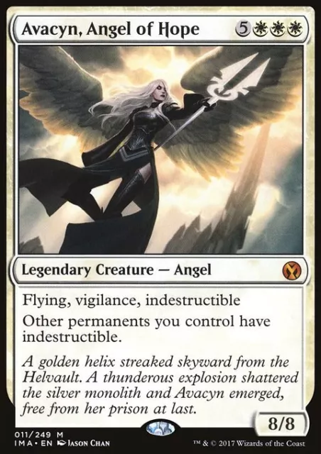 MTG Magic the Gathering Avacyn, Angel of Hope (11/256) Iconic Masters LP