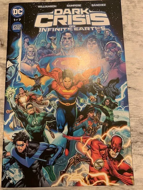 Dark Crisis on Infinite Earths 1 Homage variant DC 2022 Hot series NM 2nd Print