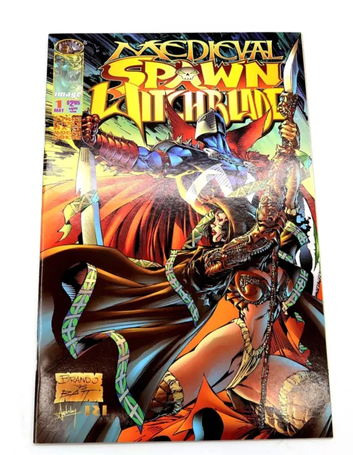 MEDIEVAL SPAWN WITCHBLADE Image Comic Book Number 1 from 1996 First Printing