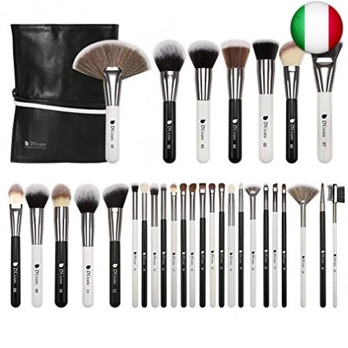 DUcare Set Pennelli Make up Professionali da 31 Pezzi con Borsa Kit di Pennelli