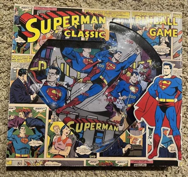 Superman Classic Pinball Game by Schyling DC Comics