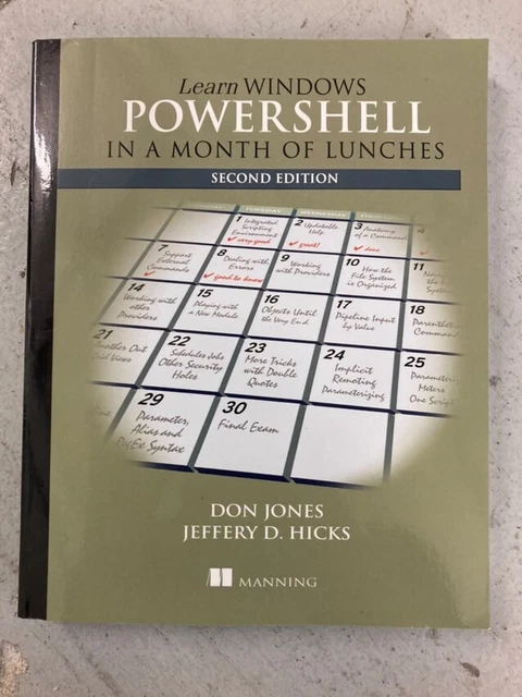 LEARN WINDOWS POWERSHELL in a Month of Lunches, Second Edition by Jeff ...