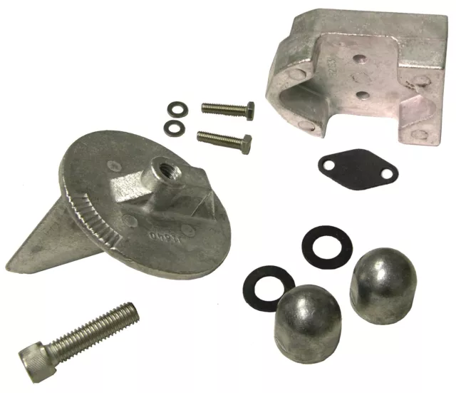 Aluminum Anode Kit Fits Mercruiser Alpha 1 Gen 1 Outdrives Full Kit W/ Hardware