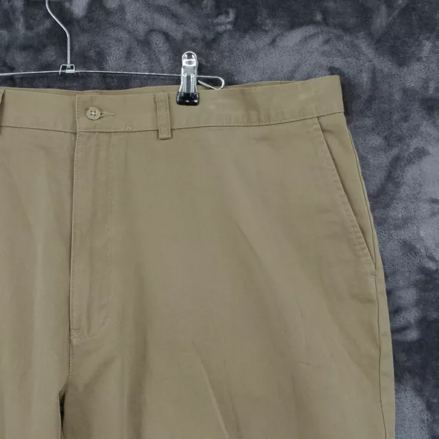 Polo Ralph Lauren Prospect Short Mens 42 Beige Cotton Flat Front Chino Shorts 3