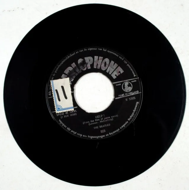 Die Beatles – Hilfe! 7" Vinyl VG AN471