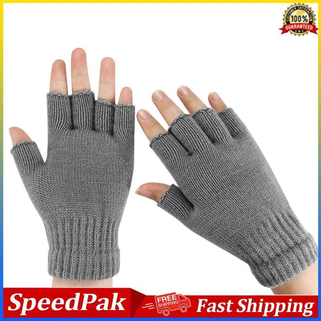 Women Men Electric Heating Gloves USB Thermal Gloves for Sports Skiing (Grey) #B