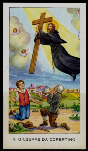 SANTINO (HOLY CARD) S. Giuseppe da Copertino ediz. EGIM n° 175