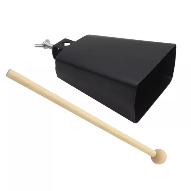 Metal Cow Bell Noise Makers Musical Hand Percussion Cowbell for Drum Set Q0E6