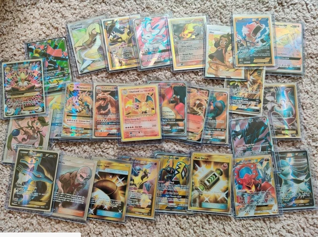 Pokemon Card Lot 10 Official TCG Cards Ultra Rare Included EX GX V MEGA + HOLOS!