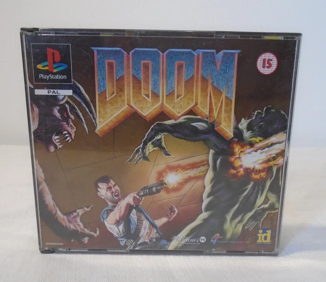 Jeu Final Doom PS1 - PlayStation 1, Complet (boîte, Manuel), PAL, Très Bon état