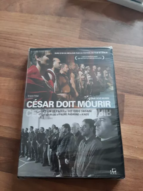 Cesar Doit Mourir - V.o.s.t. - Dvd Neuf Sous Blister Paolo Et Vittorio Taviani