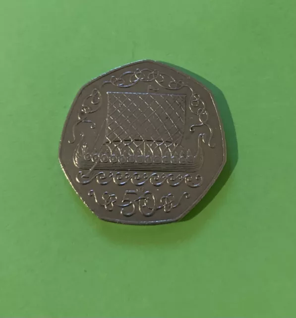 Isle Of Man 50p 1980