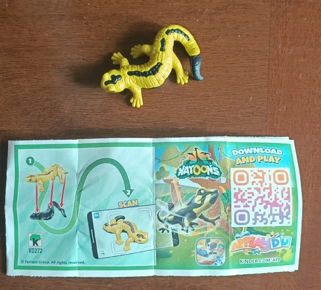 kinder italia animali (2023) VT272 - Salamandra