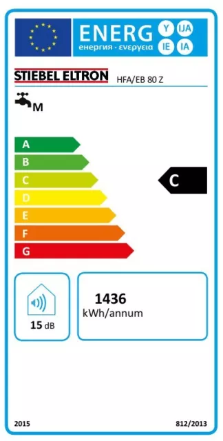 Stiebel Eltron Elektro-Warmwasserspeicher HFA/EB 80 Z 80 Liter Wandspeicher