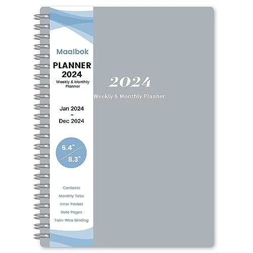 2024 PLANNER Planner 2024 from January 2024 December 2024, 8" x 10