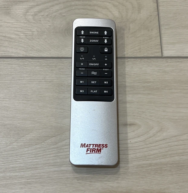 REMOTE CONTROL FOR Mattress Firm 600 Adjustable Base Bed RF105820 74.