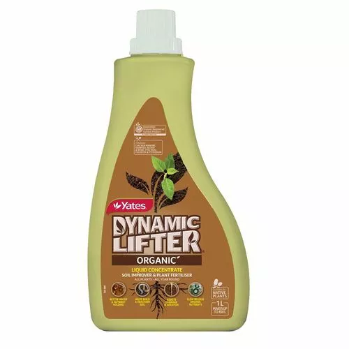 Yates 1L Dynamic Lifter Organic Liquid Concentrate Soil Improver And Plant Ferti